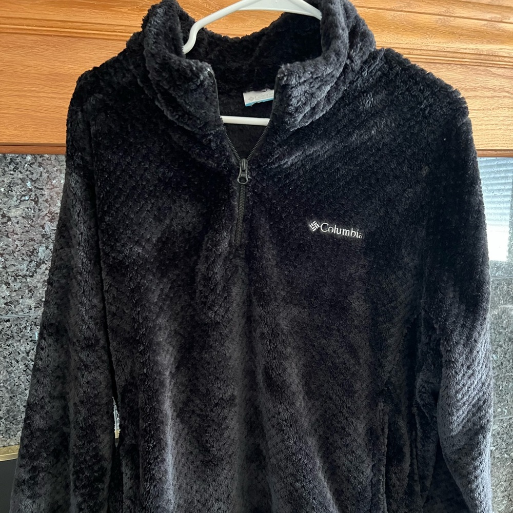 Columbia Textured Zip Up Fleece